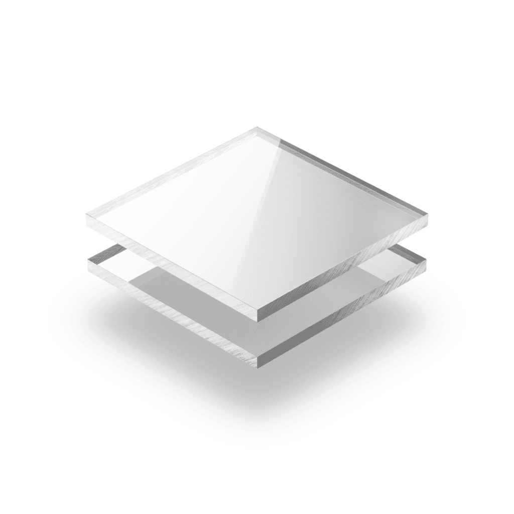 Plexiglas spiegel zilver