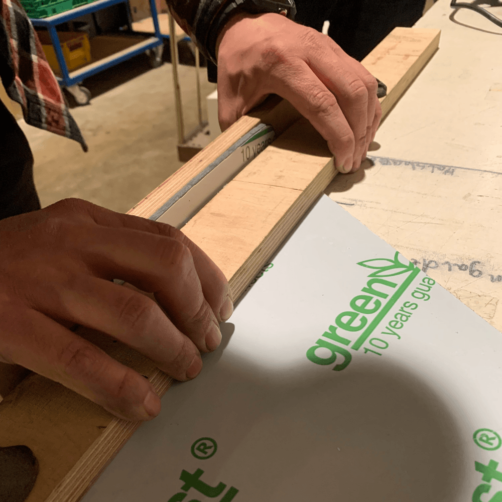 Windschutzscheibe aus Acrylglas für JetBoot