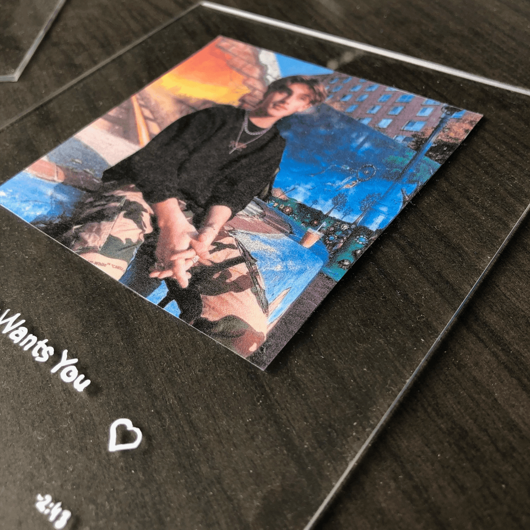 Spotify Acrylglas Cover