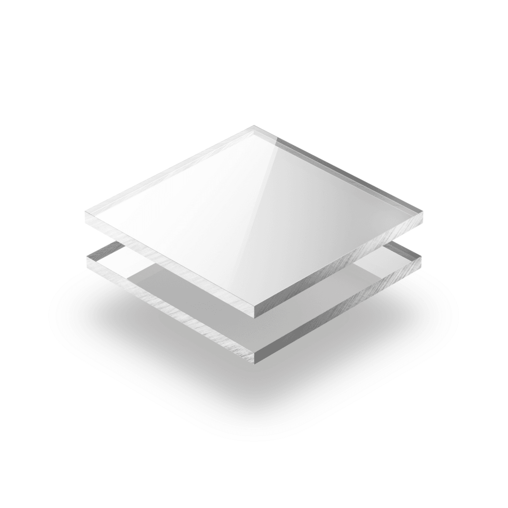 Plexiglas spiegel zilver