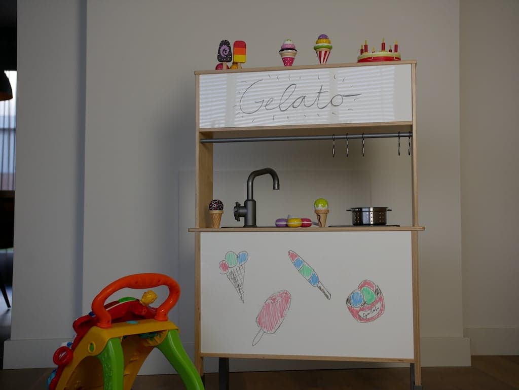 IKEA Kinderkueche pimpen Endergebnis