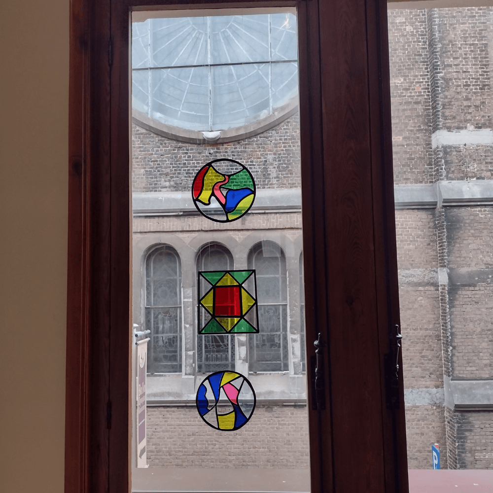 Kunstwerken van plexiglas