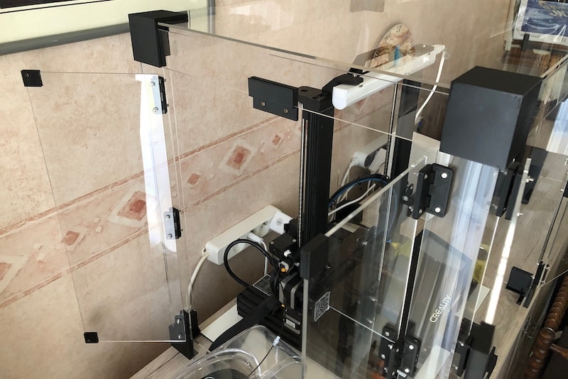 3d-Drucker-Gehäuse mit Türen