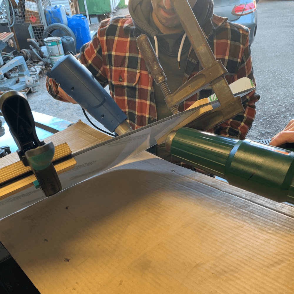 Windschutzscheibe aus Acrylglas für JetBoot