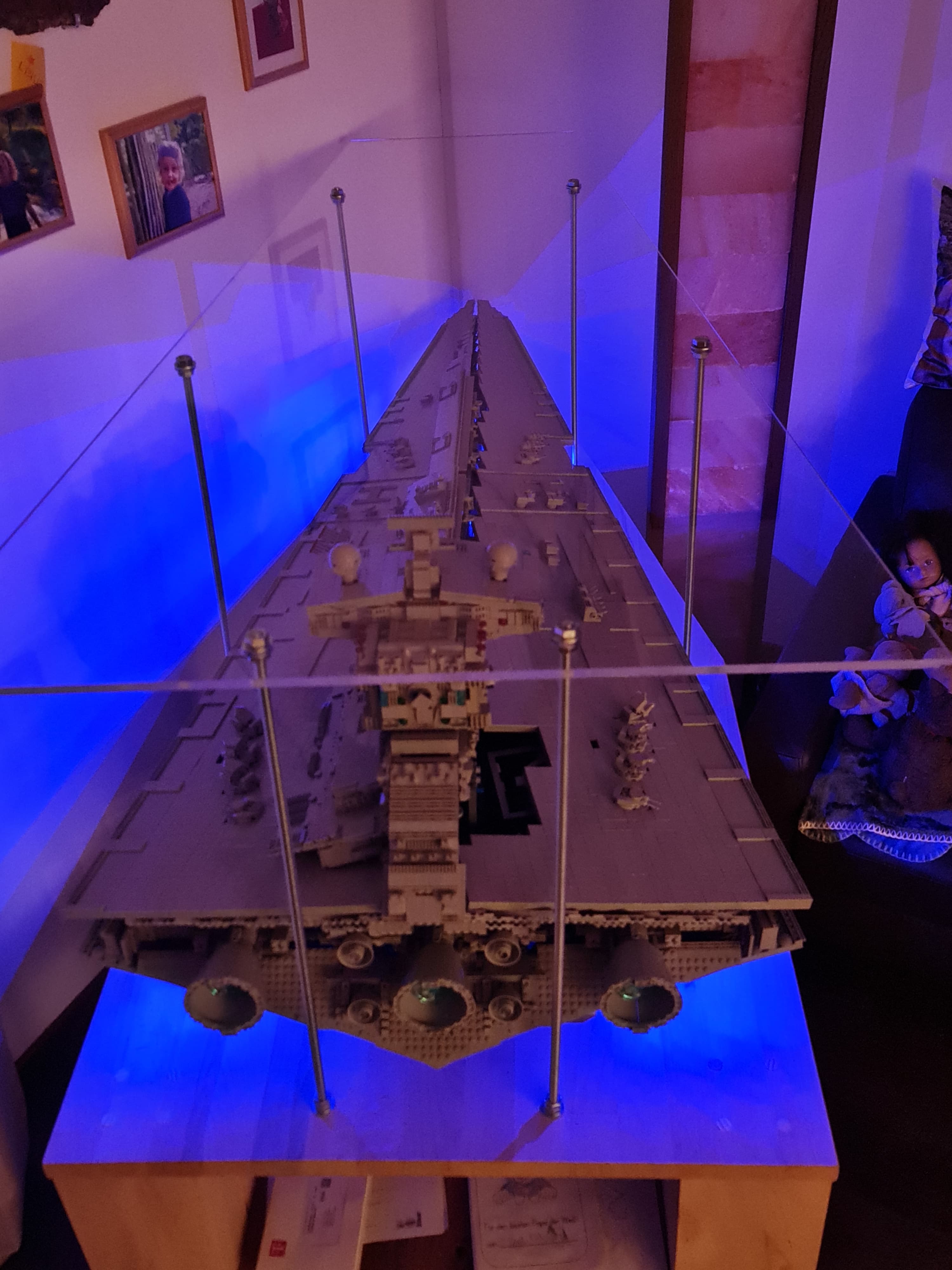 Abdeckplatte aus Acrylglas für Lego-Projekt05