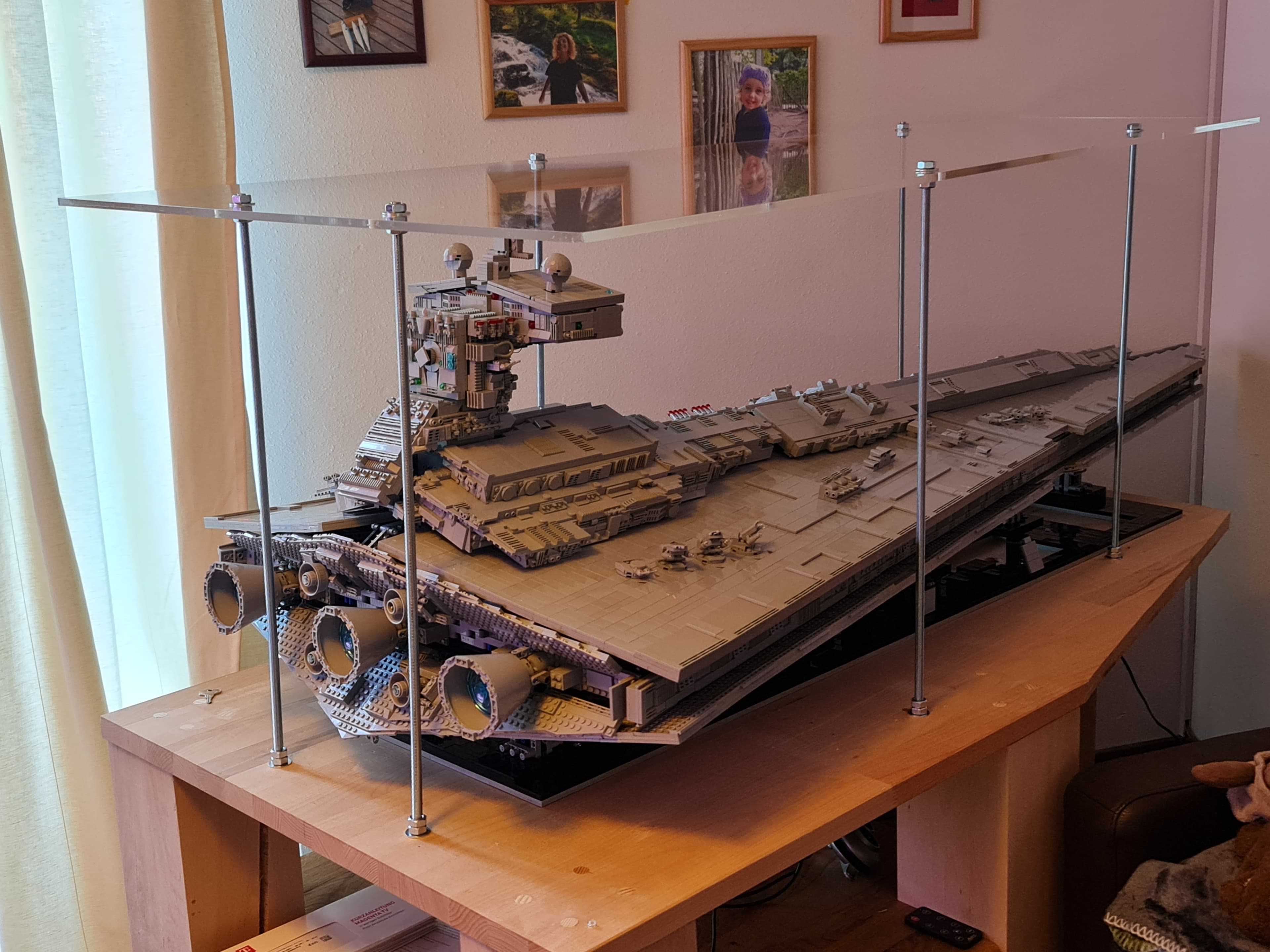 Abdeckplatte aus Acrylglas für Lego-Projekt07