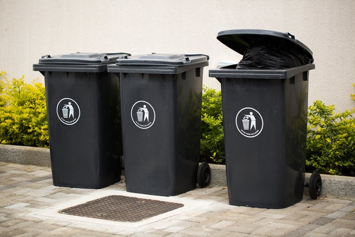 Abfallbehälter Polyethylen