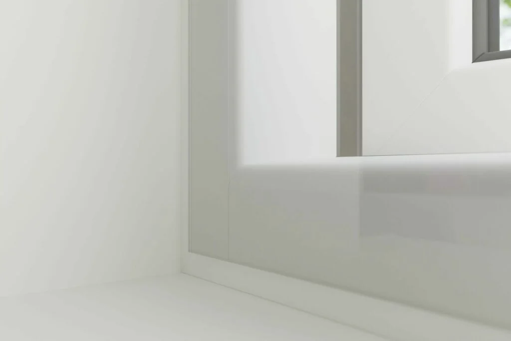 Acrylglas Fensterabdichtung für Klimaanlagen