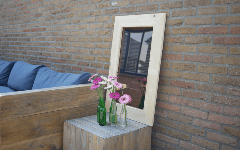 Acrylglas Gartenspiegel - resultat2