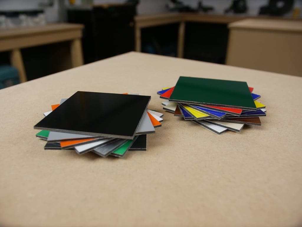 Alu Dibond RAL Farben