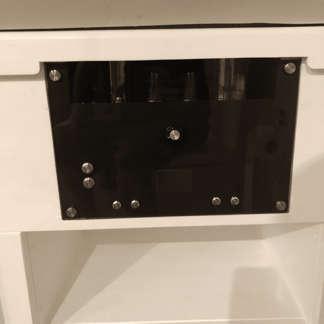 Aufwertung Revisionsöffnung mit DAB Radio