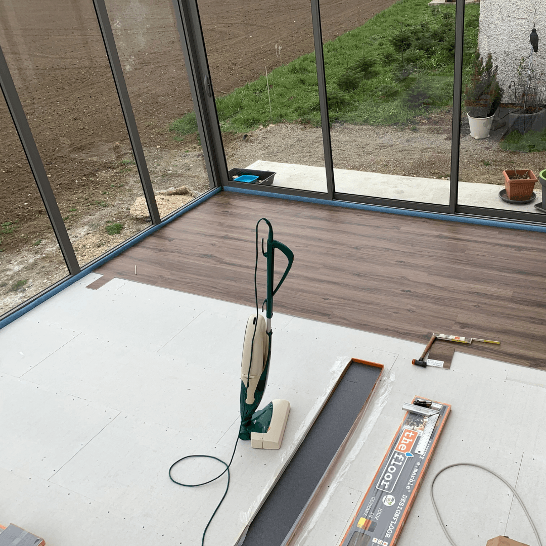 Wintergarten isolieren mit Forex-Platten