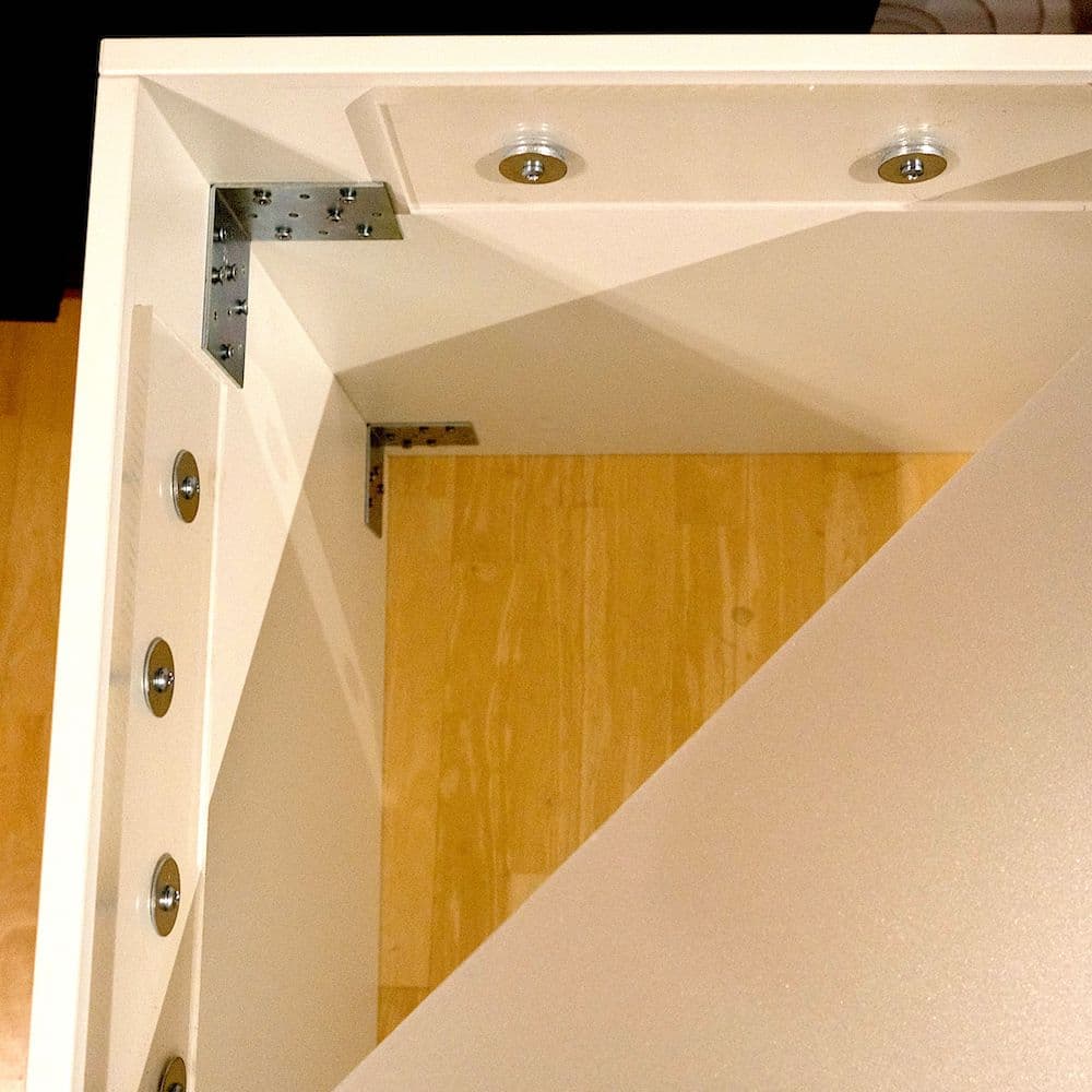 Beleuchteter Würfel aus Acrylglas
