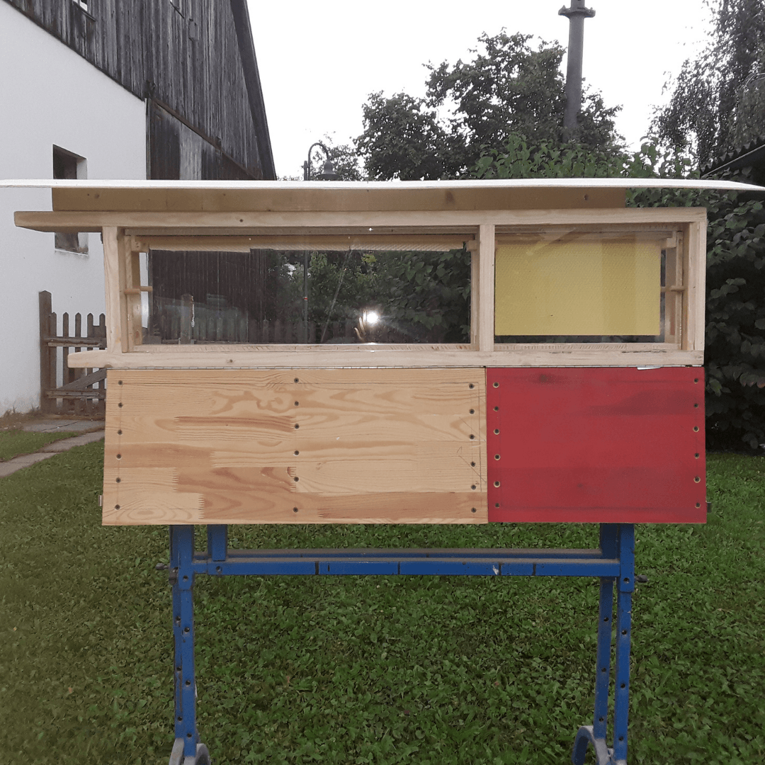 Bienenschaukasten mit Fenstern aus Acrylglas 18