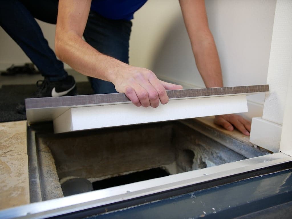 Bodenluke selber bauen aus HPL