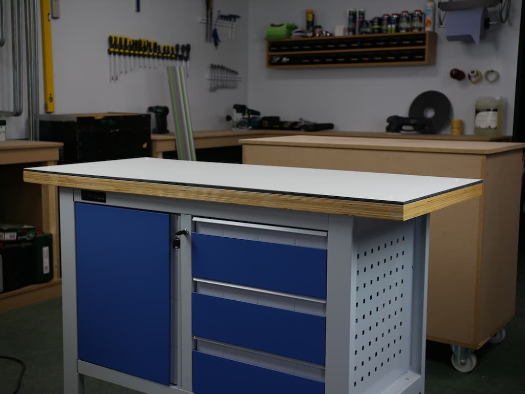 DIY Arbeitsplatte selber bauen