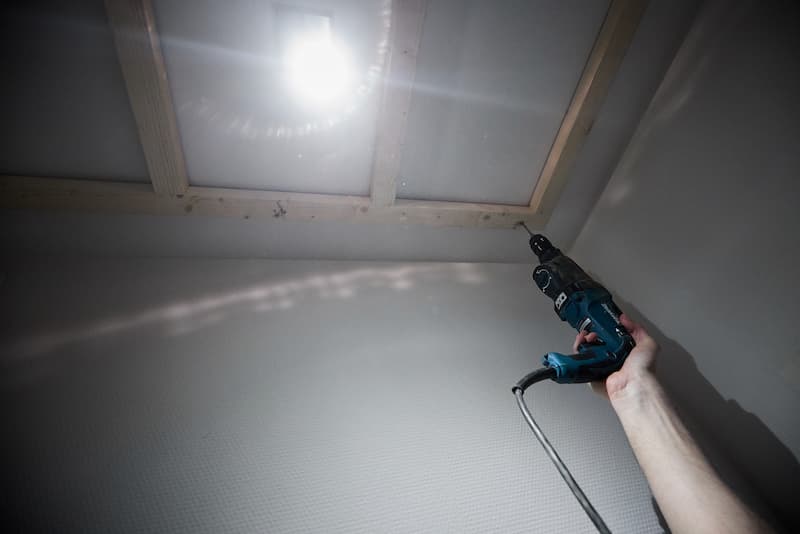Deckenpaneele Kunststoff selber bauen