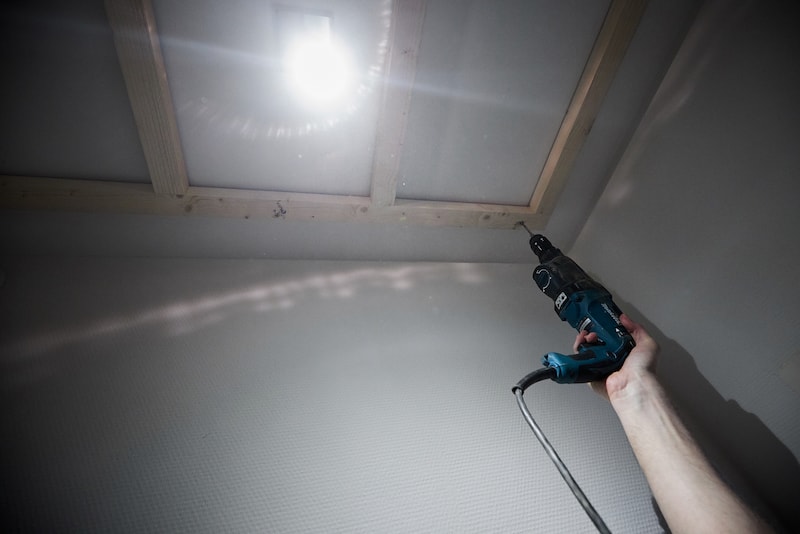 Deckenpaneele Kunststoff selber bauen