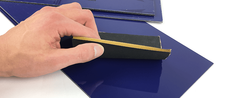 Dibond anstreichen
