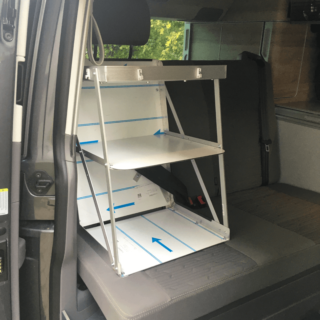 Extra Stauraum für den VW-Bus