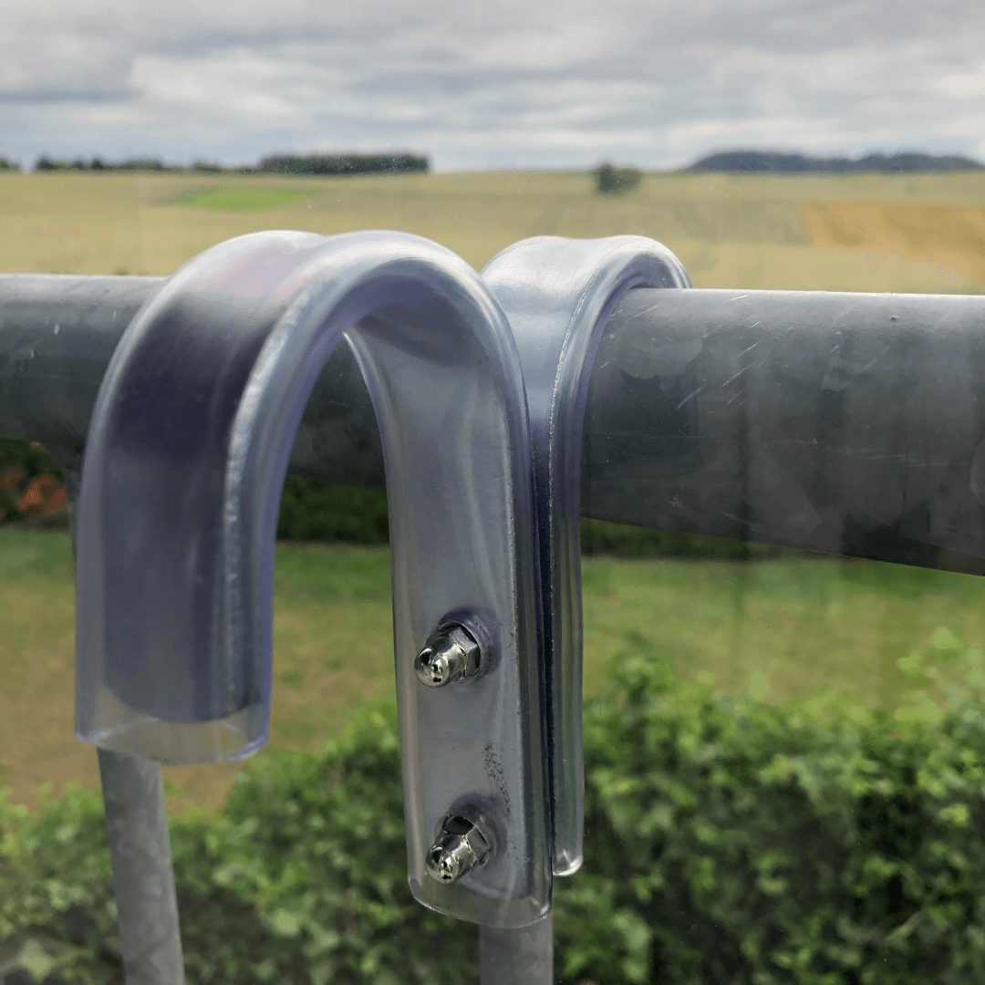 Flexiblen und transparenten Windschutz