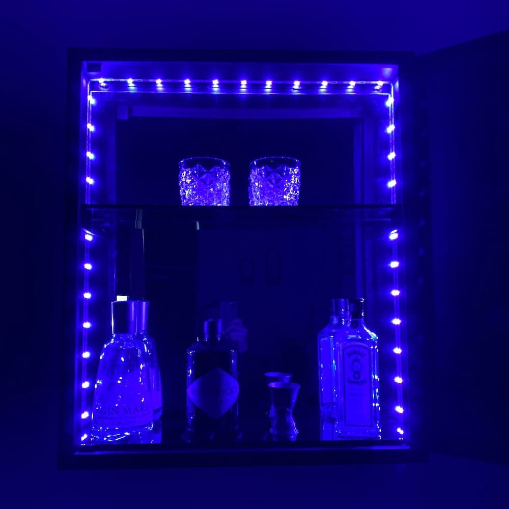 Gin-Bar aus Wandhydranten-Schrank1