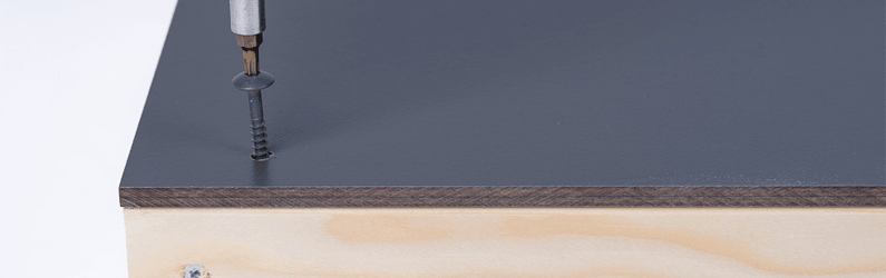 HPL / Trespa Platten Befestigung Schraube