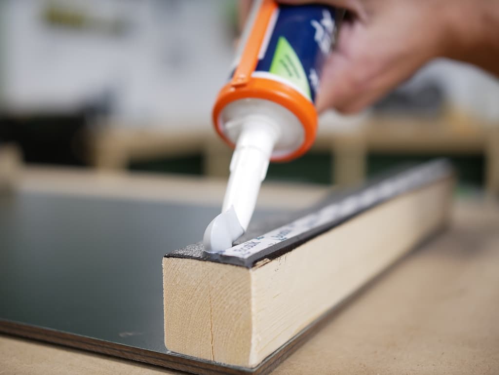 HPL kleben mit montagekleber