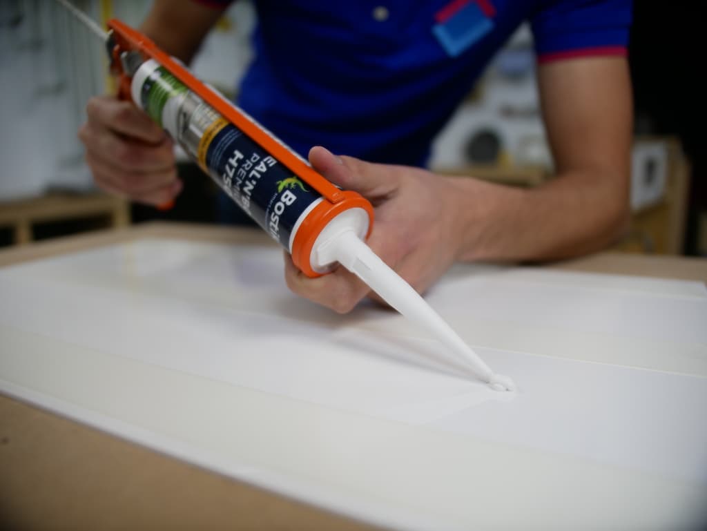 IKEA Duktig pimpen Acrylglas befestigen mit montagekleber