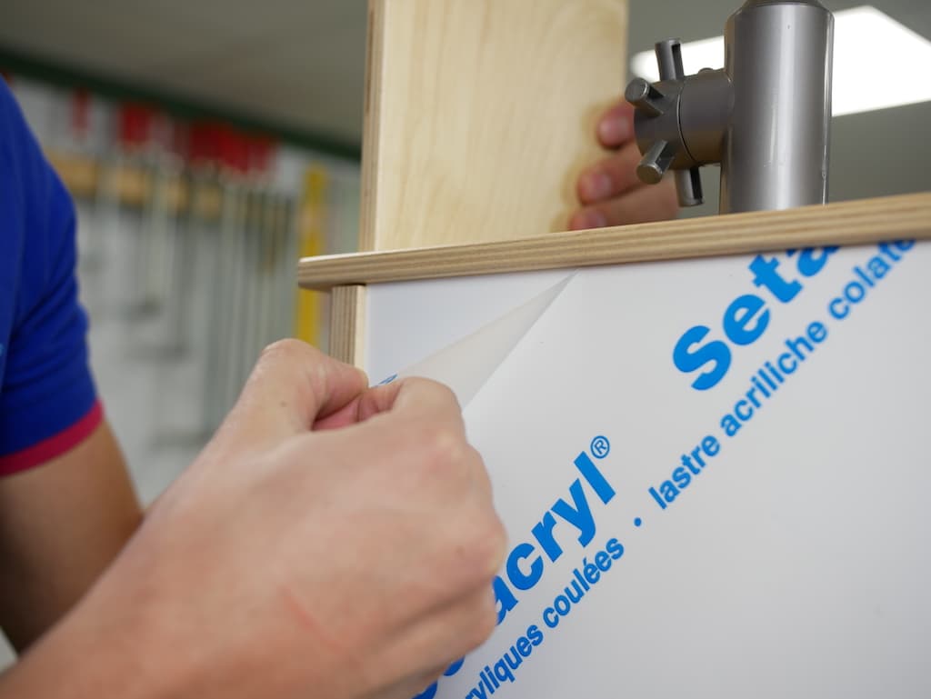 IKEA Duktig pimpen Acrylglasfolie entfernen