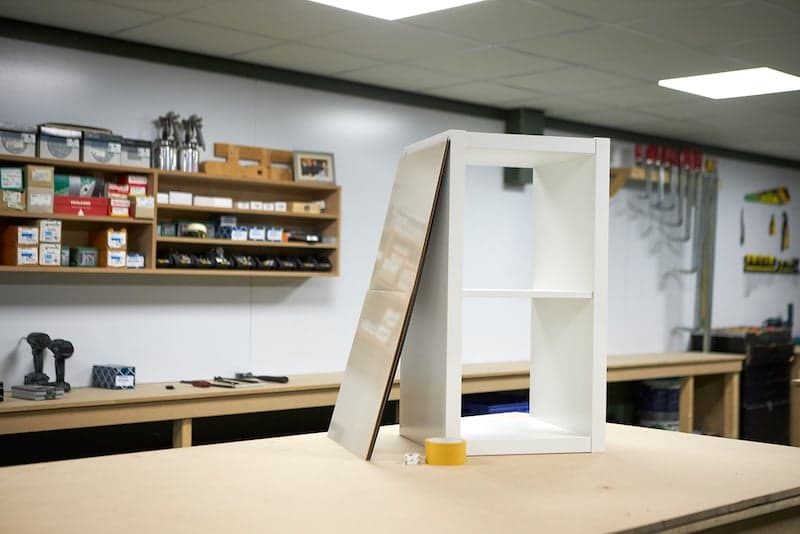 IKEA Hack Podest selber bauen Erforderliches