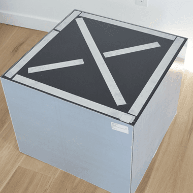 IKEA Lack Tisch Hack Platten kleben