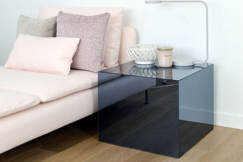 IKEA lack tisch hack mit acrylglas