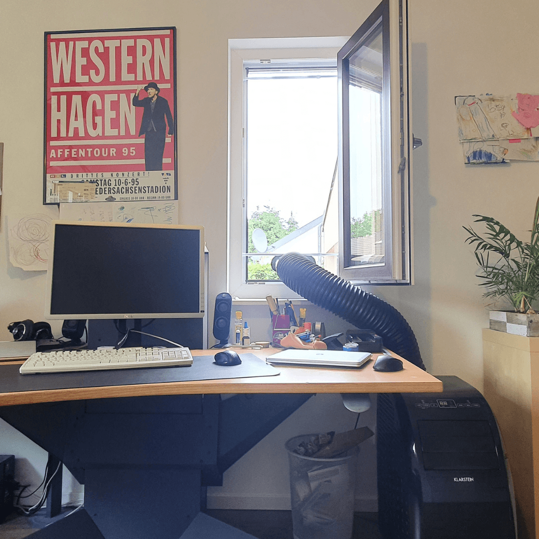 Kühles Home-Office