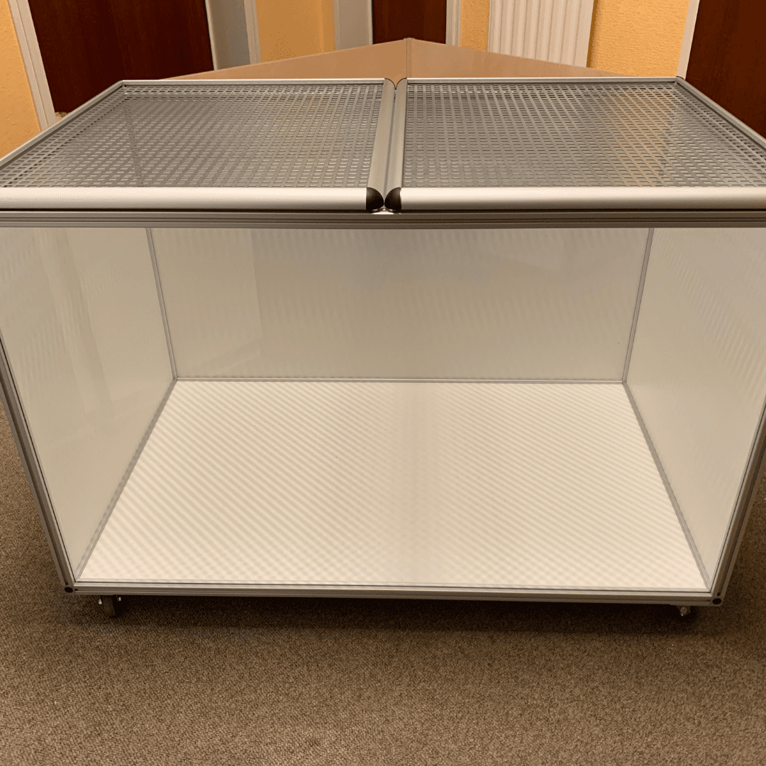 Hamstergehege aus HPL-Platten selber bauen