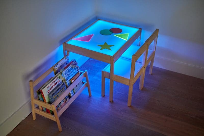 Leuchttisch selber bauen IKEA