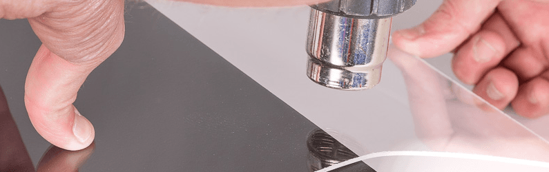 Plexiglas biegen und warmen
