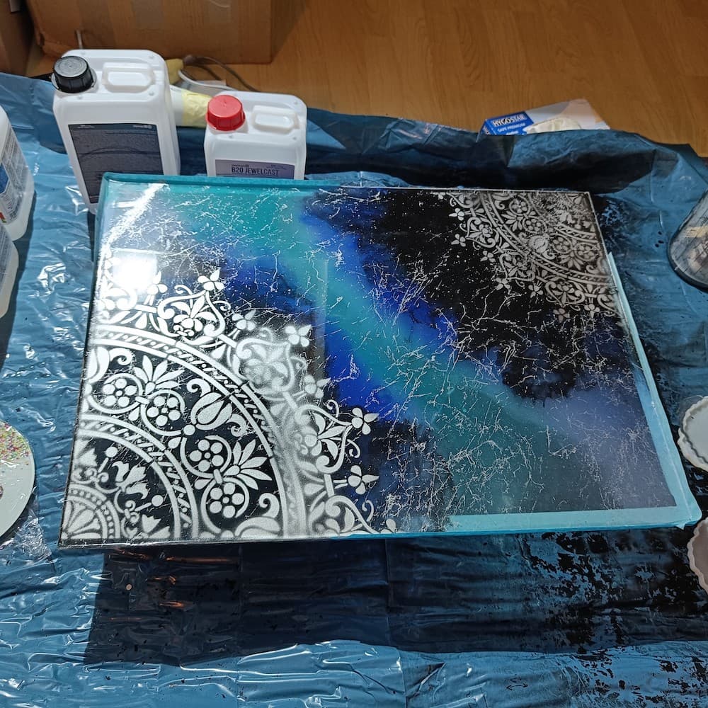 Resin Gemälde auf Acrylglas3