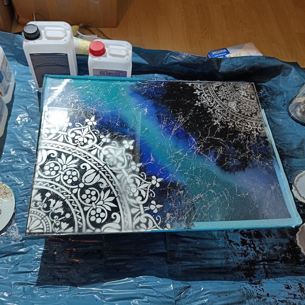Resin Gemälde auf Acrylglas3