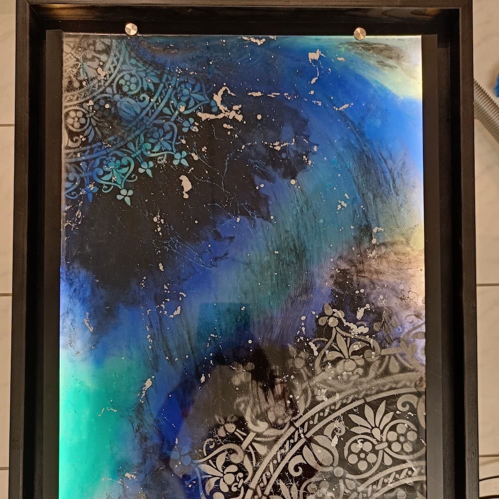 Resin Gemälde auf Acrylglas6