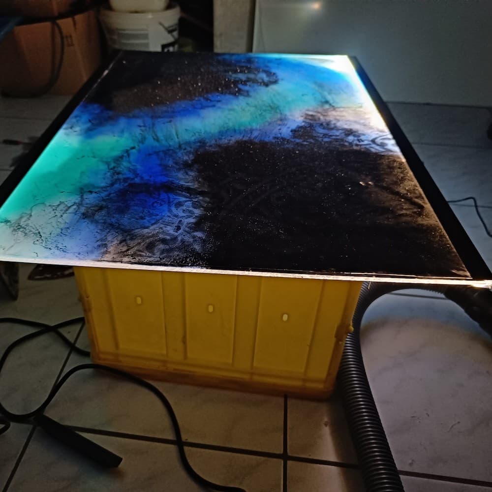 Resin Gemälde auf Acrylglas7