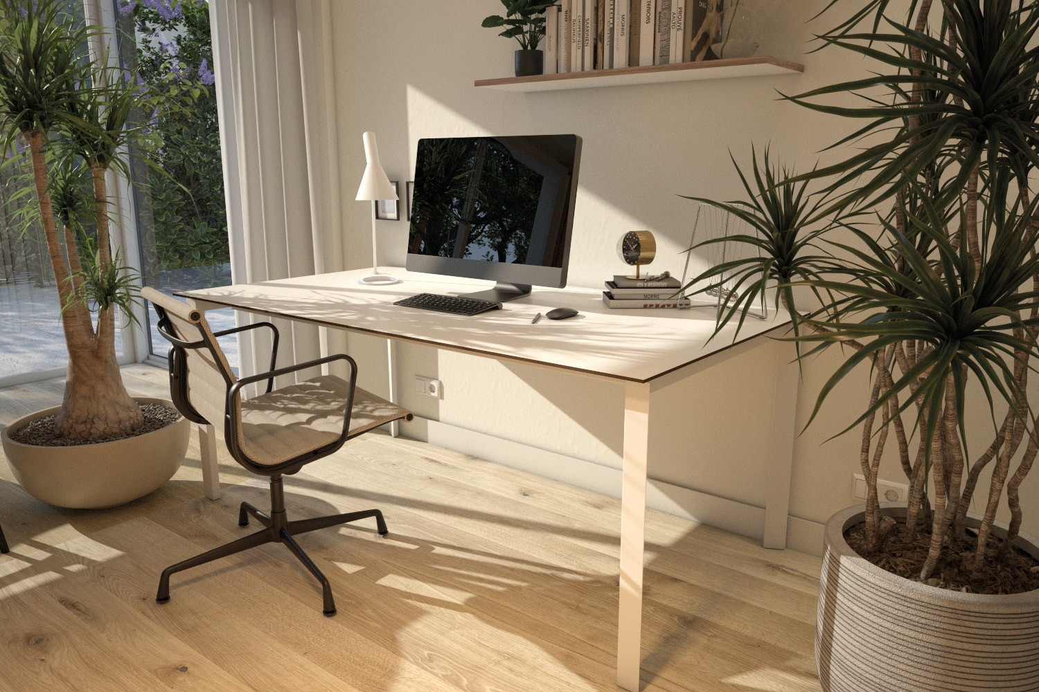 Schreibtisch HPL