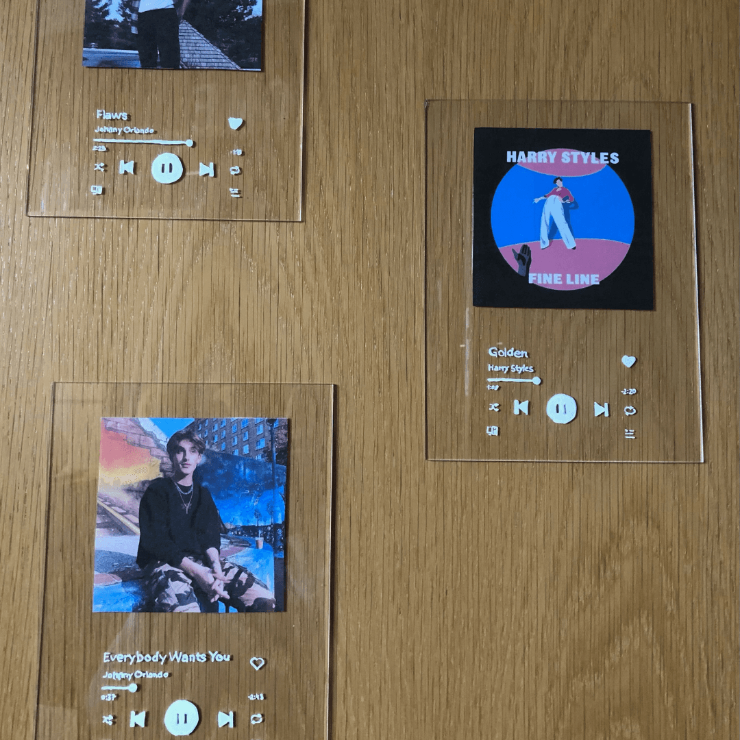 Spotify Acrylglas Cover