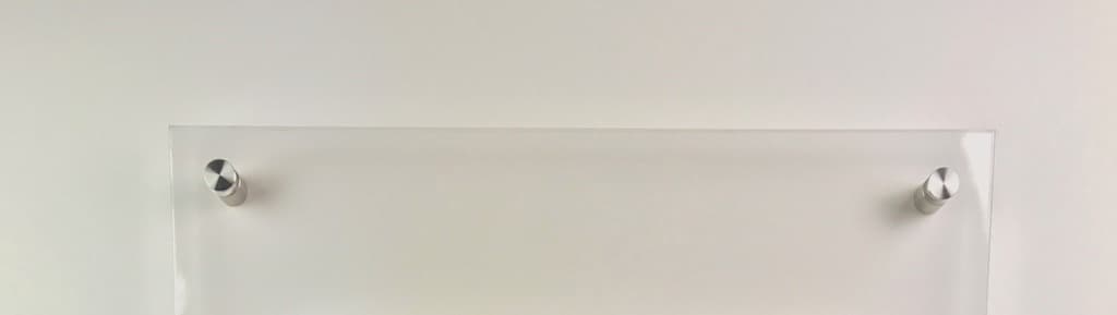 Spuckschutz plexiglas mit abstandshaltern