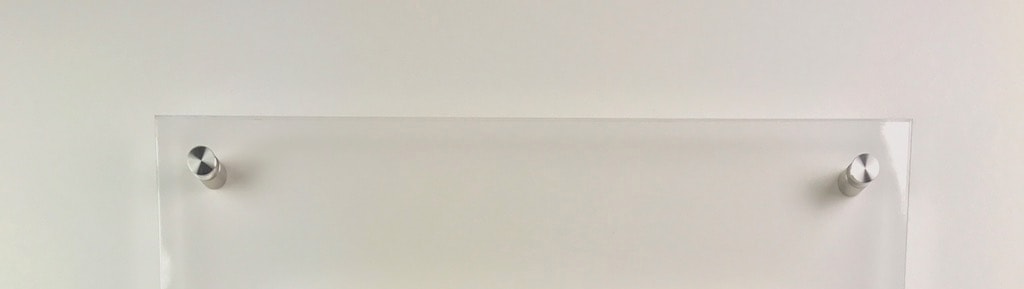 Spuckschutz plexiglas mit abstandshaltern
