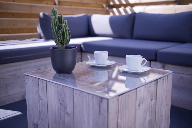Tischplattenschutz aus plexiglas für ihren gartentisch