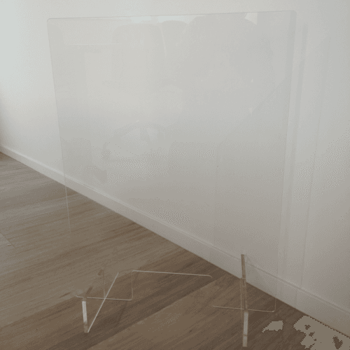 Transparente spuckschutz standard