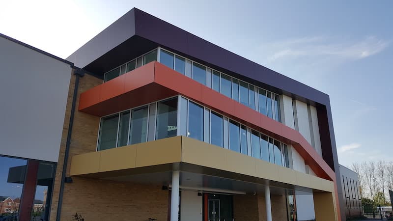 Trespa Fassaden Farben