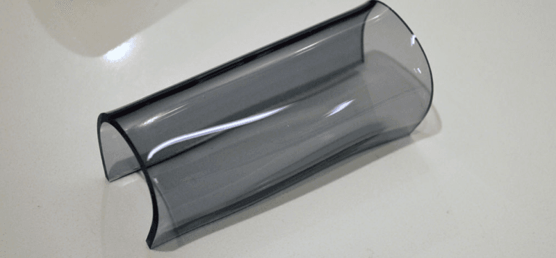 Tussen acrylglasplatte rund