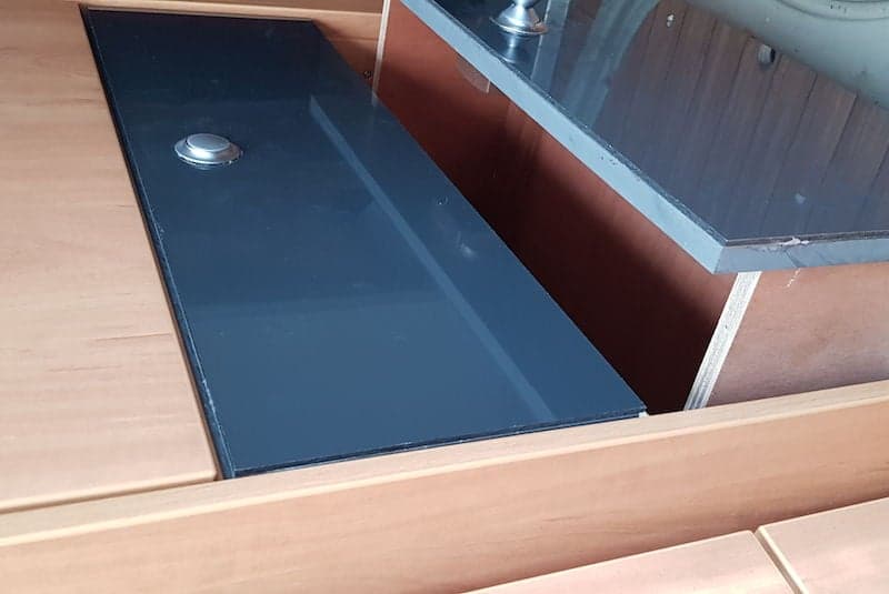 Van umbauen zum camper alupanel schubladen